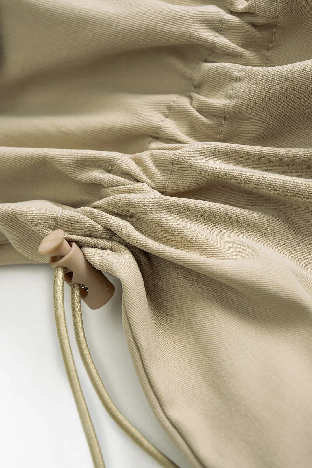 Drawstring Zipper Pocket Jacket sold by Micas product image thumbnail 3