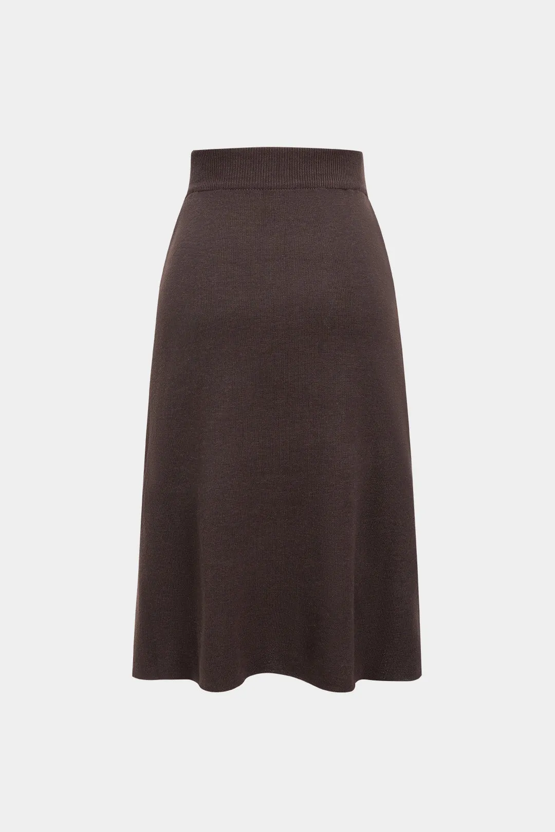 Knit High Waist Pocket Skirt sold by Micas product image thumbnail 2