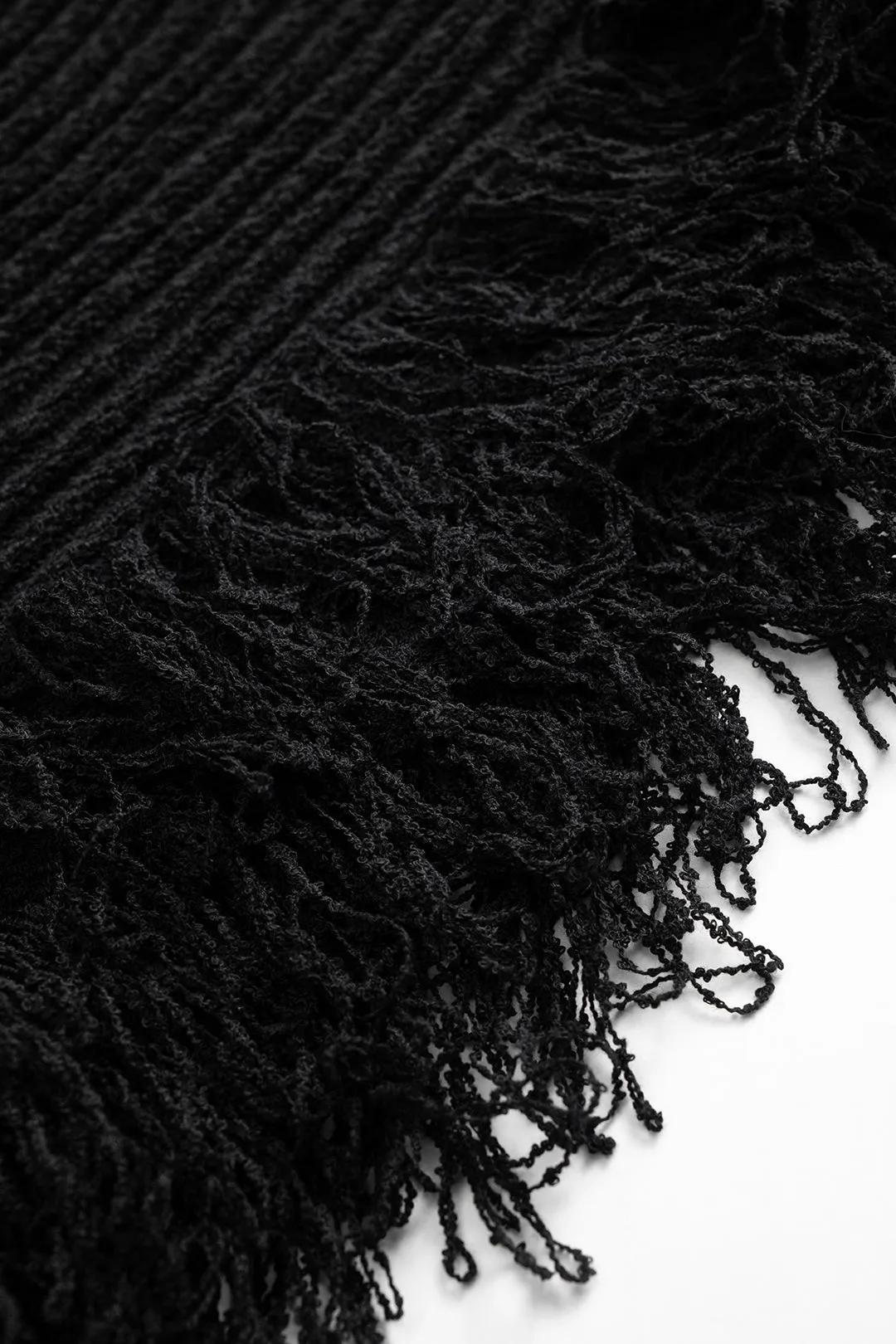 Knit Fringe Mini Skirt sold by Micas product image thumbnail 4