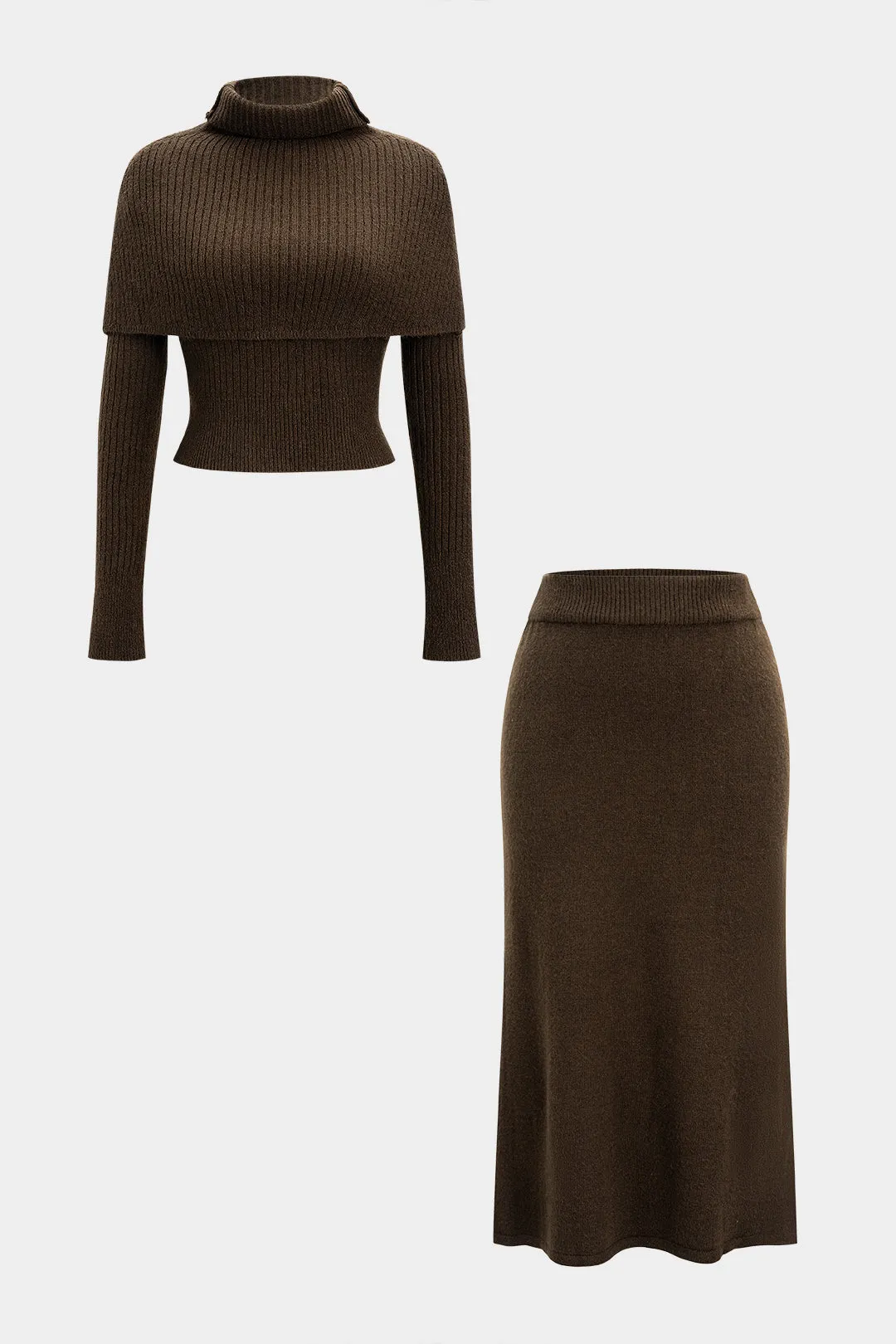 Basic Sweater Skirt sold by Micas product image thumbnail 3