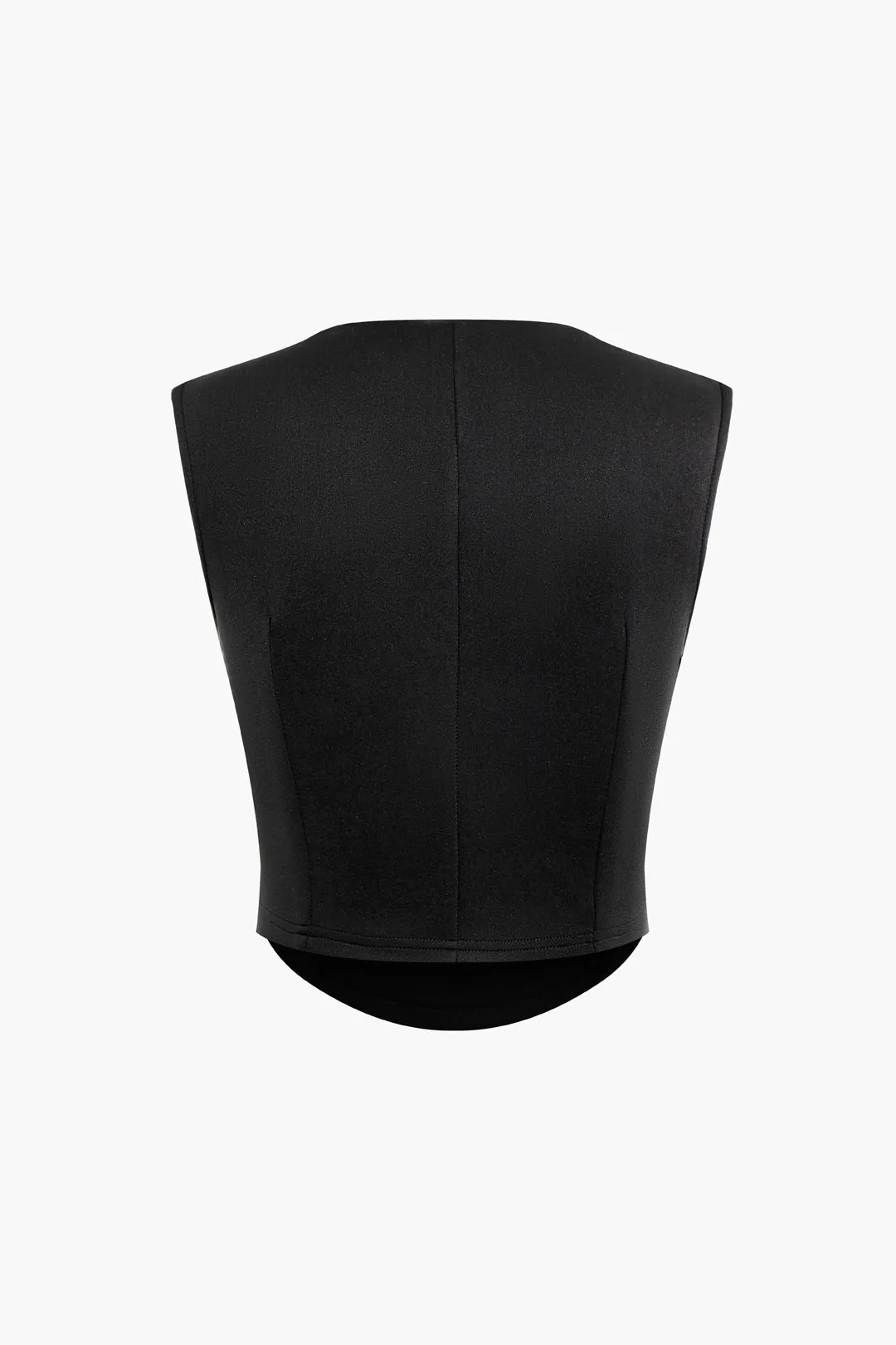 Solid Cami Top And Fake Pockets Skirt Set sold by Micas product image thumbnail 3