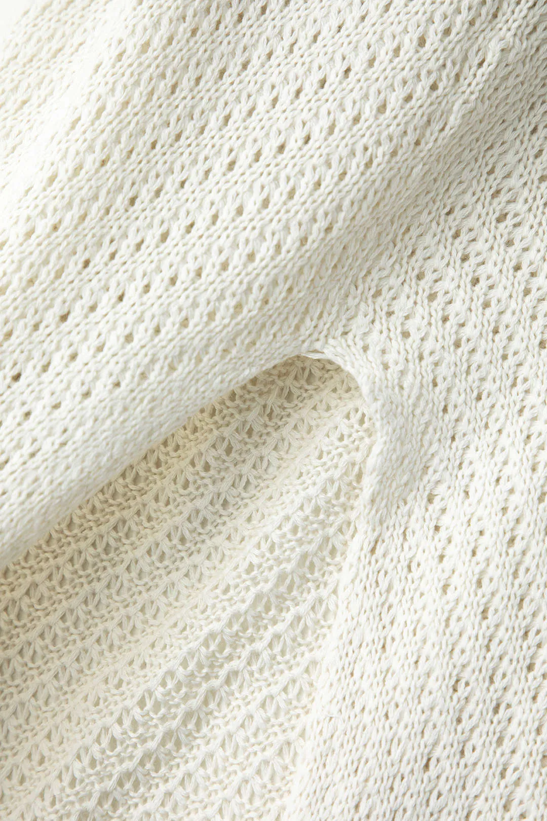 Knit Contrast Cut Out Slit Long Sleeve Dress sold by Micas product image thumbnail 4