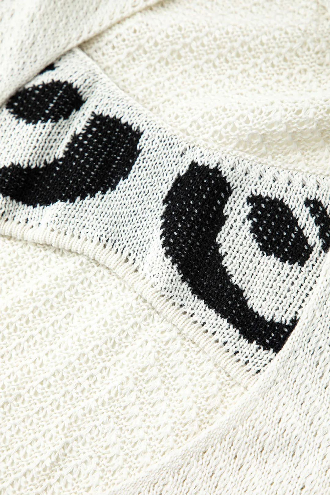 Knit Contrast Cut Out Slit Long Sleeve Dress sold by Micas product image thumbnail 3