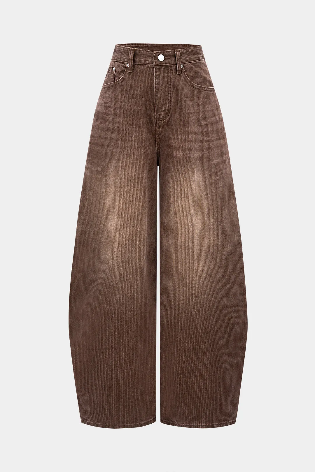 Denim Washed Wide Leg Jeans sold by Micas