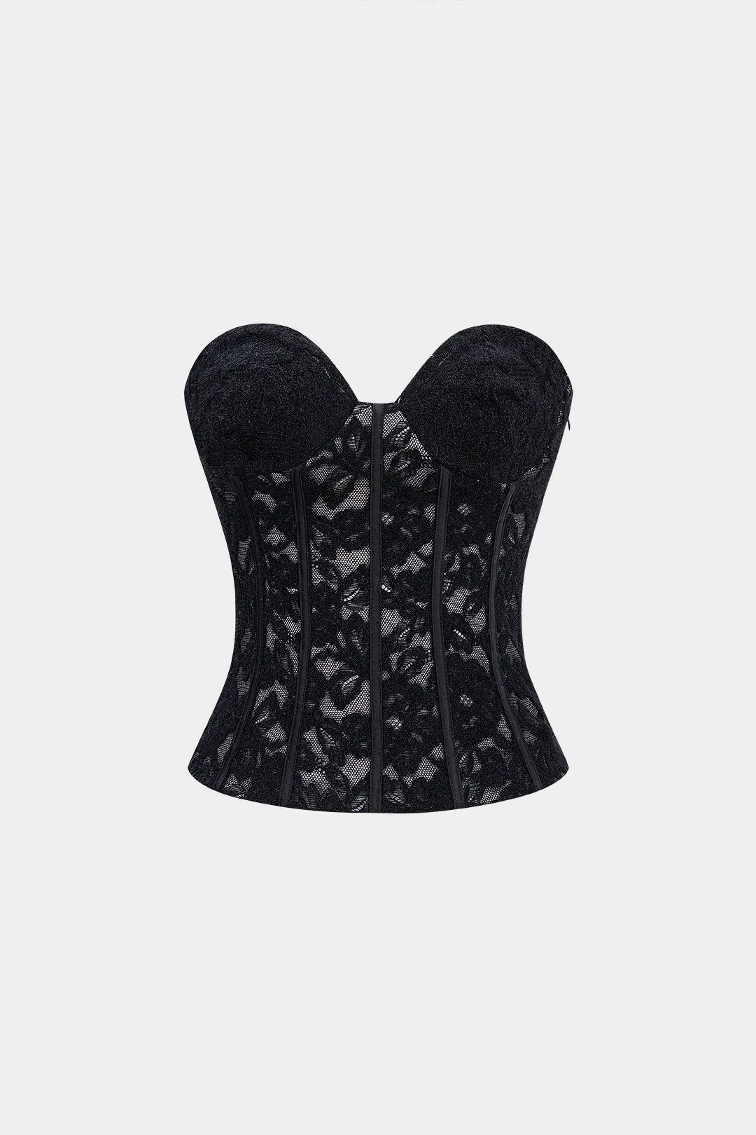 Lace Corset Tube Top sold by Micas
