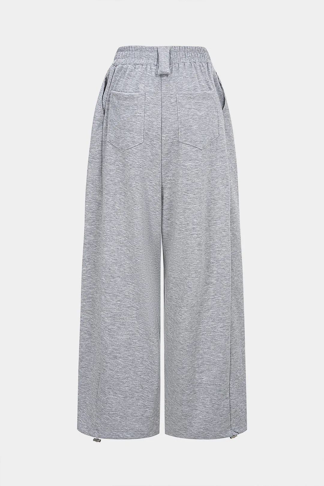 Shirred Waistband Pocket Drawstring Wide Leg Pants sold by Micas product image thumbnail 2