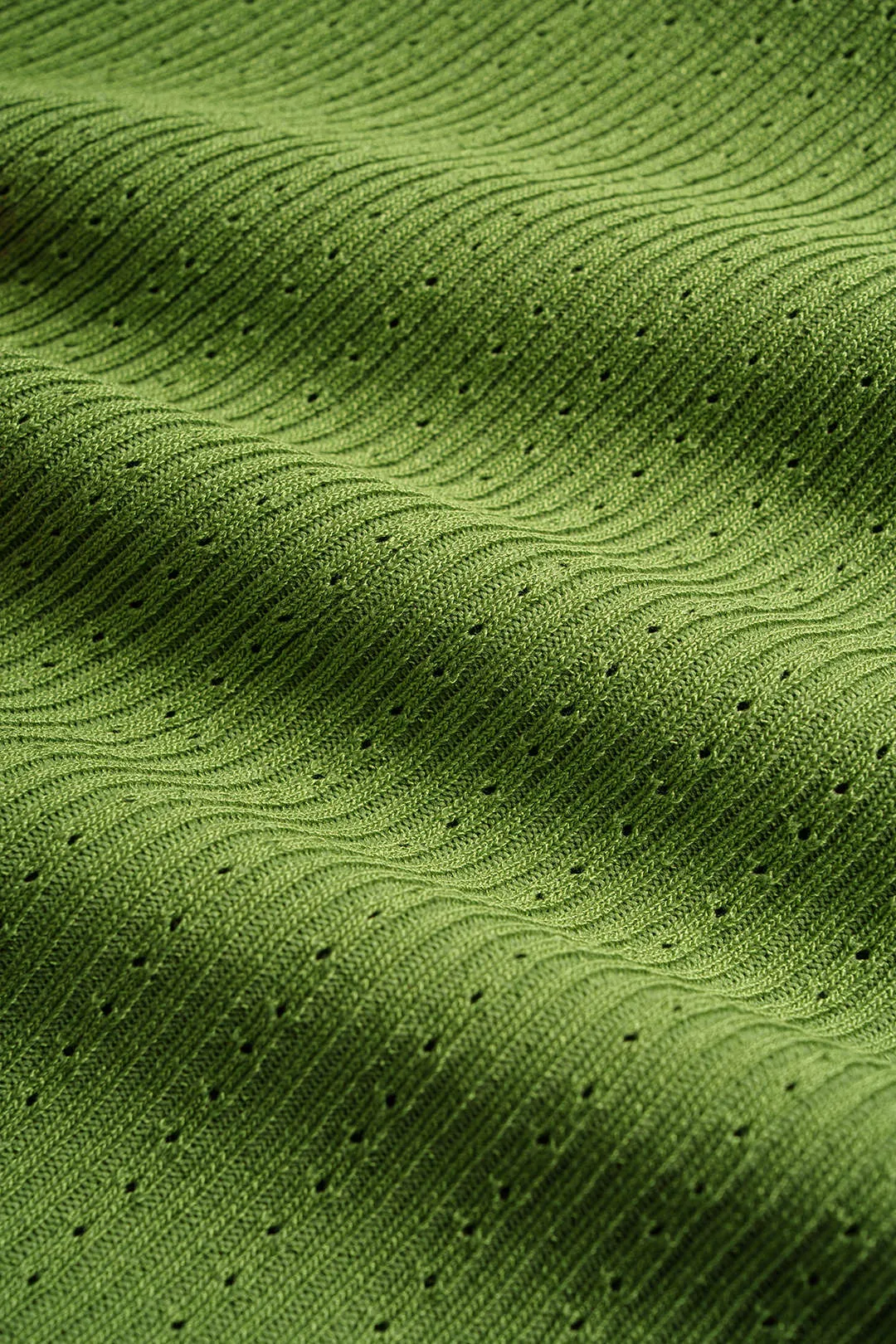 Knit Cut Out Tie-Up Short Sleeve Dress sold by Micas product image thumbnail 4