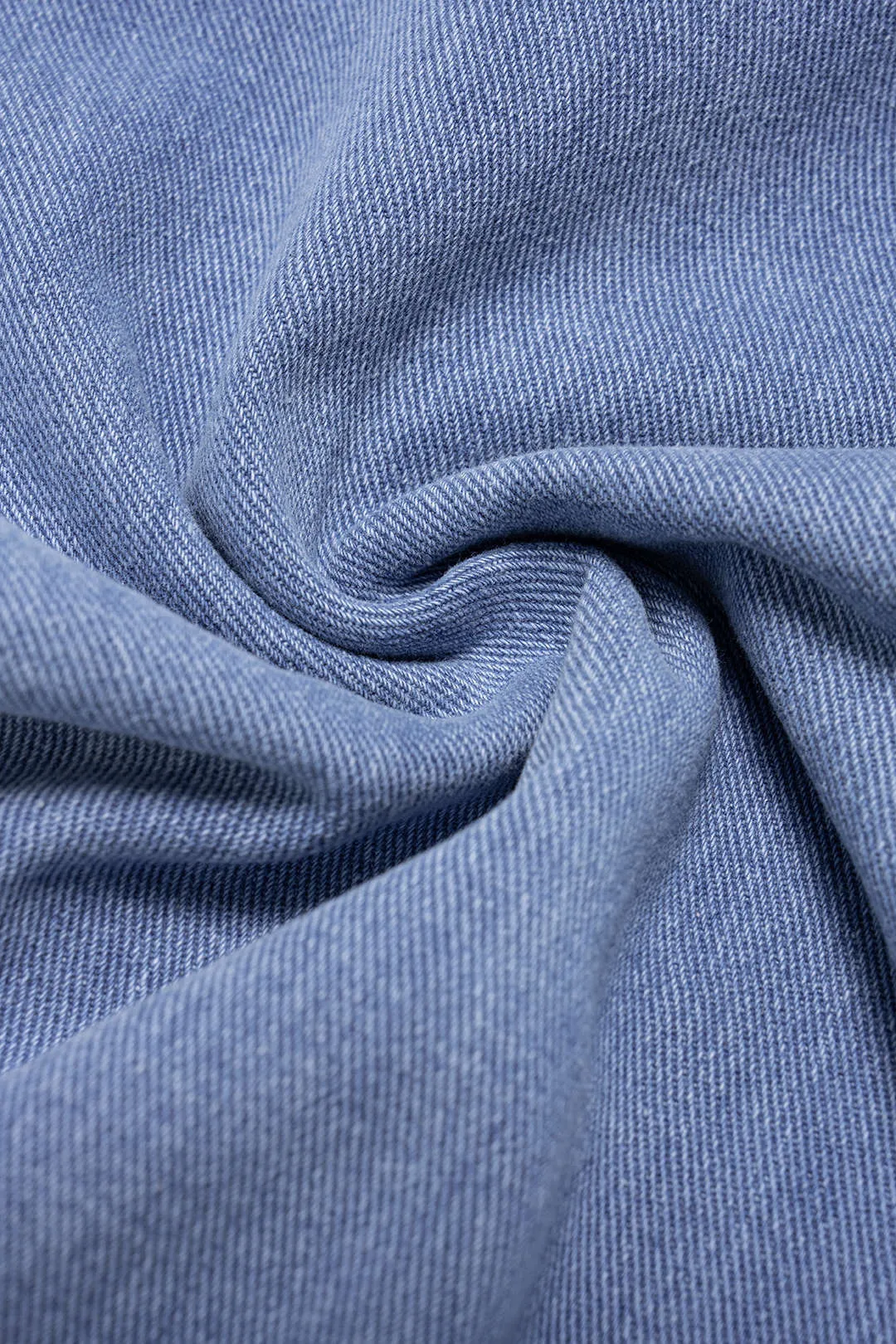 Denim Bow Tie-Up Straight Leg Jeans sold by Micas product image thumbnail 4