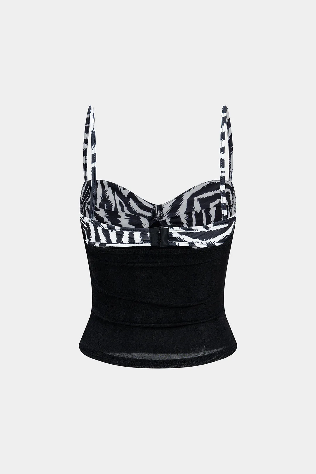 Zebra Print Bustier Cami Top sold by Micas product image thumbnail 2