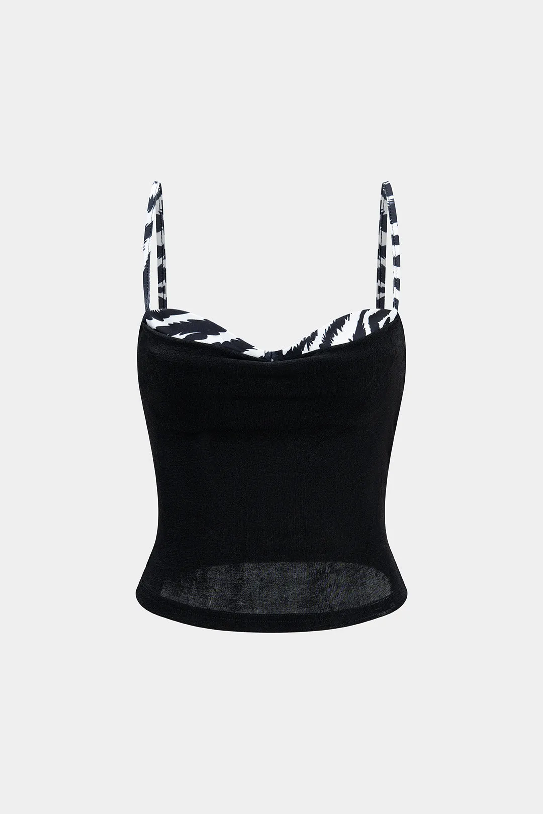 Zebra Print Bustier Cami Top sold by Micas