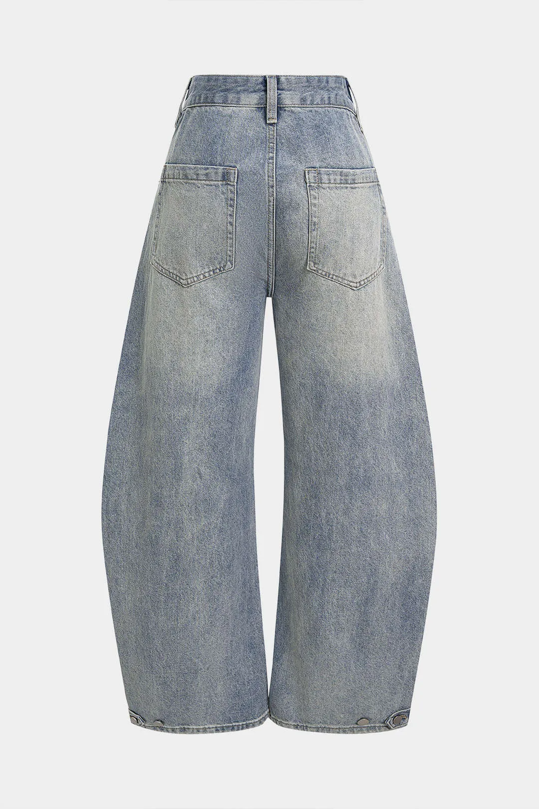 Denim Pocket Wide Leg Jeans sold by Micas product image thumbnail 2