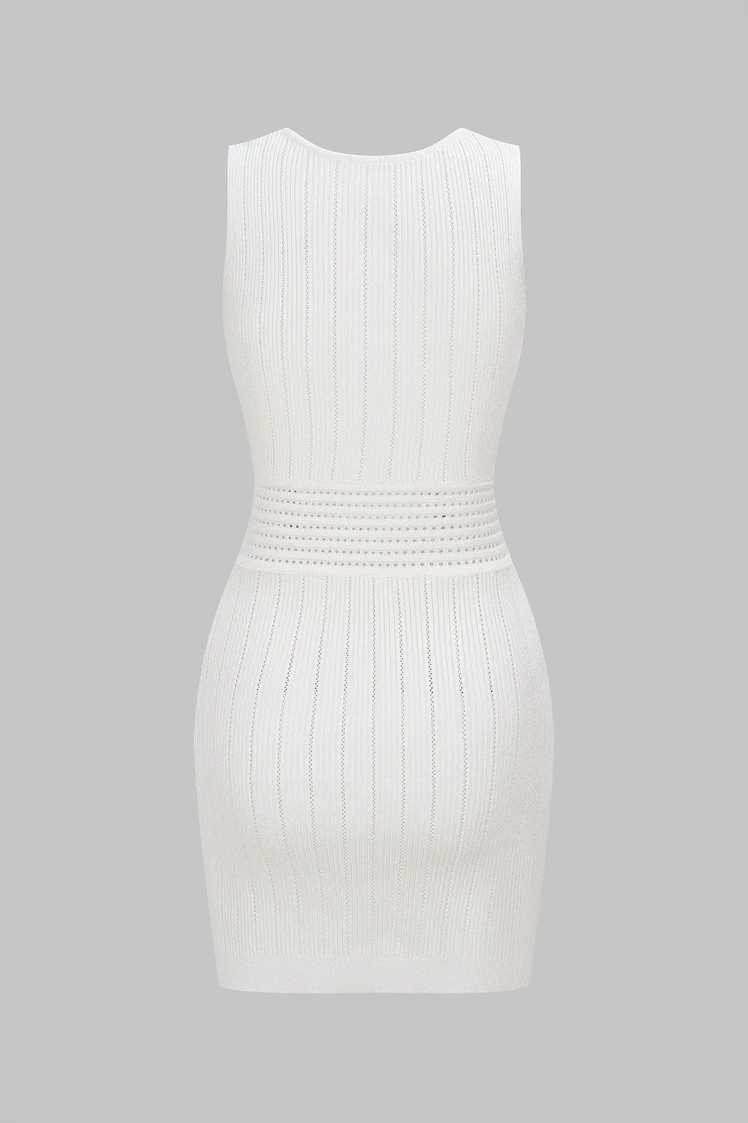 Knit Button Sleeveless Dress sold by Micas product image thumbnail 2