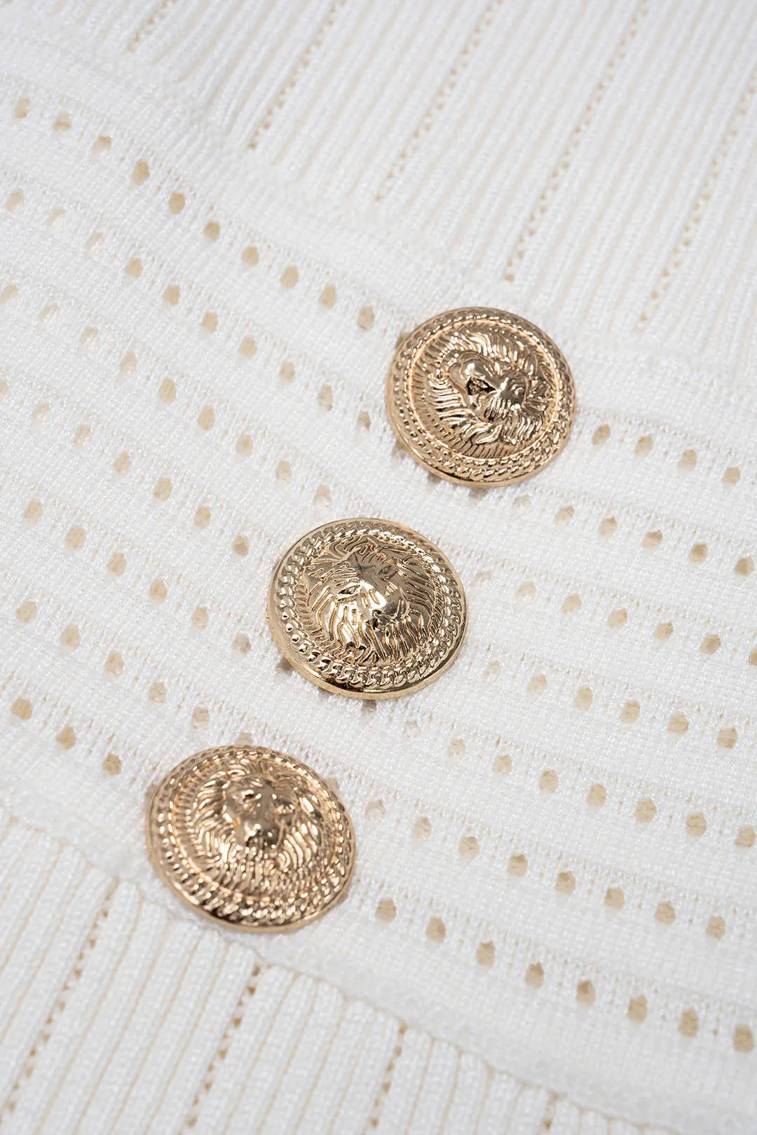 Knit Button Sleeveless Dress sold by Micas product image thumbnail 3