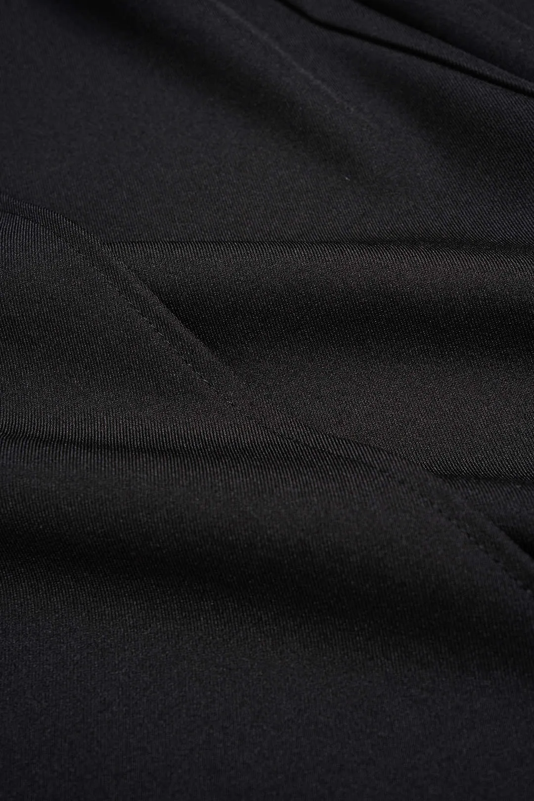 Lace Trim Tie Asymmetrical Wide Leg Pants sold by Micas product image thumbnail 4