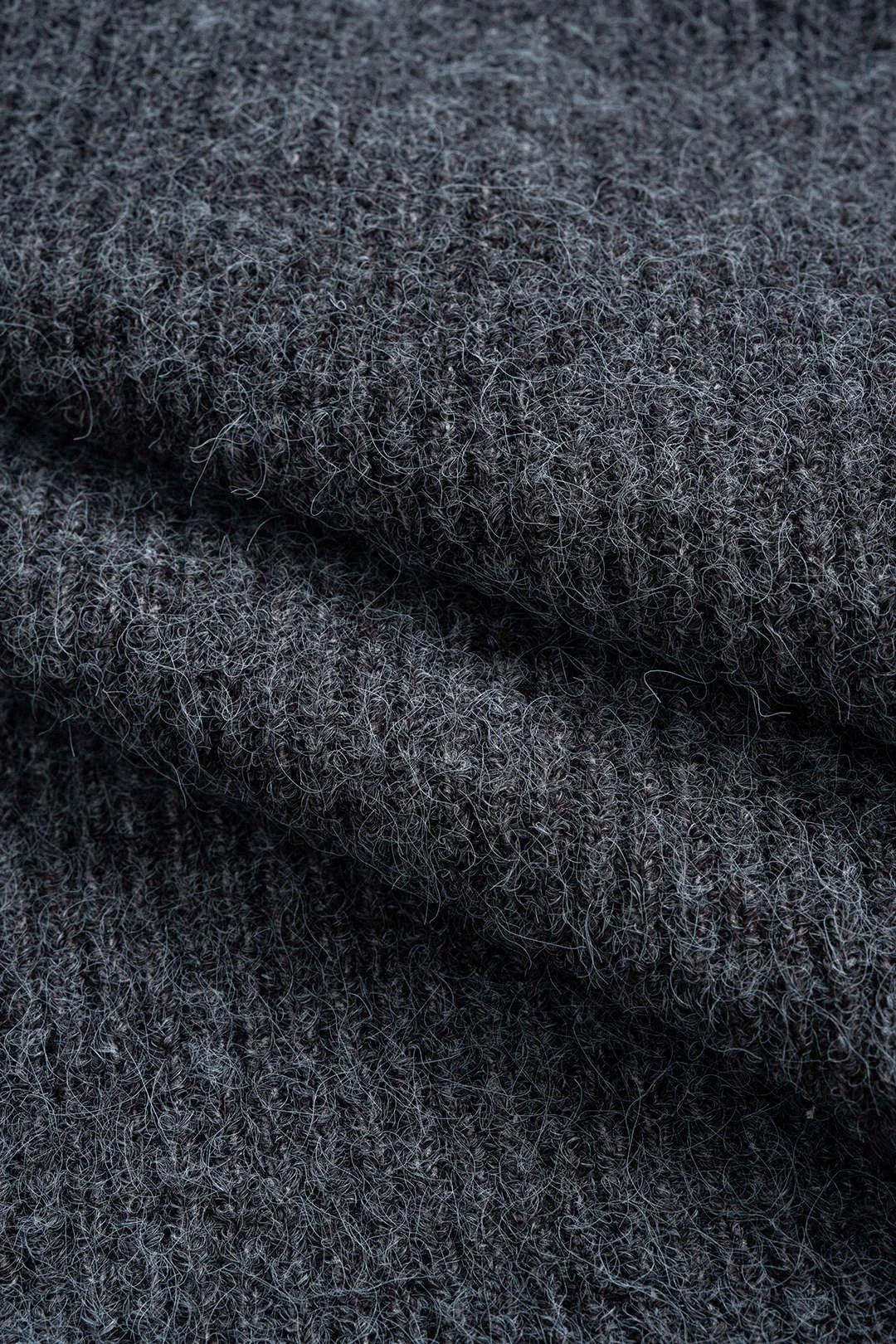 Knit V-Neck Button Long Sleeve Top And High Waist Skirt Set sold by Micas product image thumbnail 4