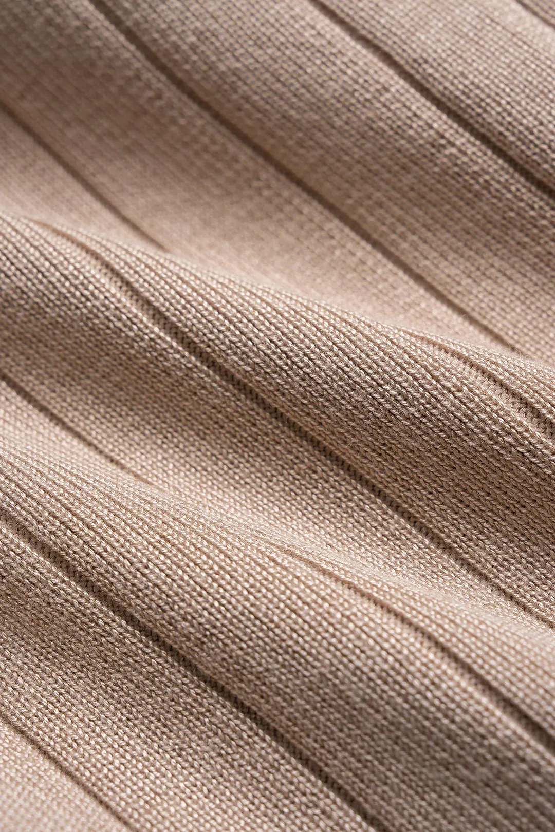 Knit V-Neck Metallic Button Long Sleeve Top And Vest And Wide Leg Pants Set sold by Micas product image thumbnail 4