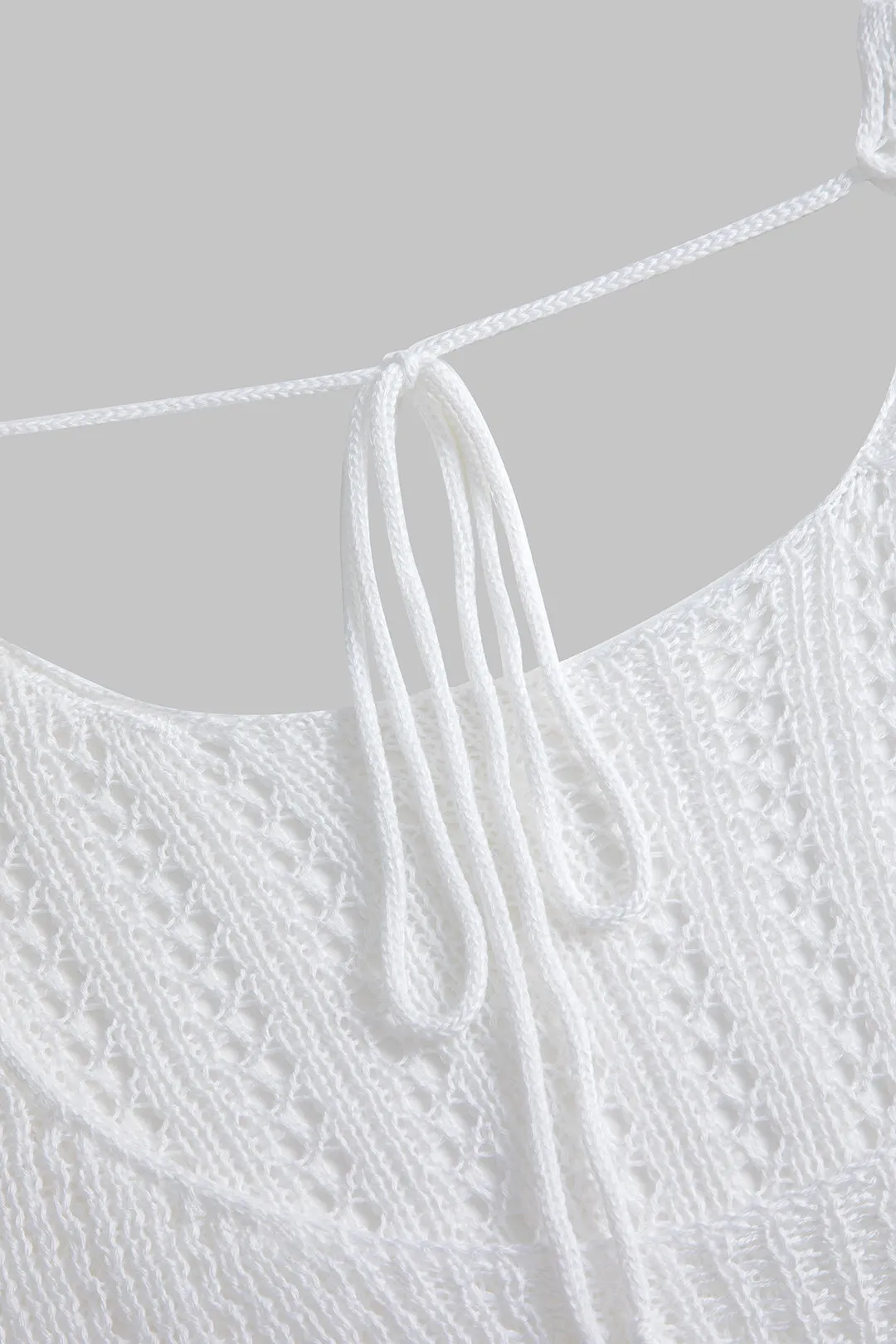 Tie Up Backless Cut Out Cover Up sold by Micas product image thumbnail 3