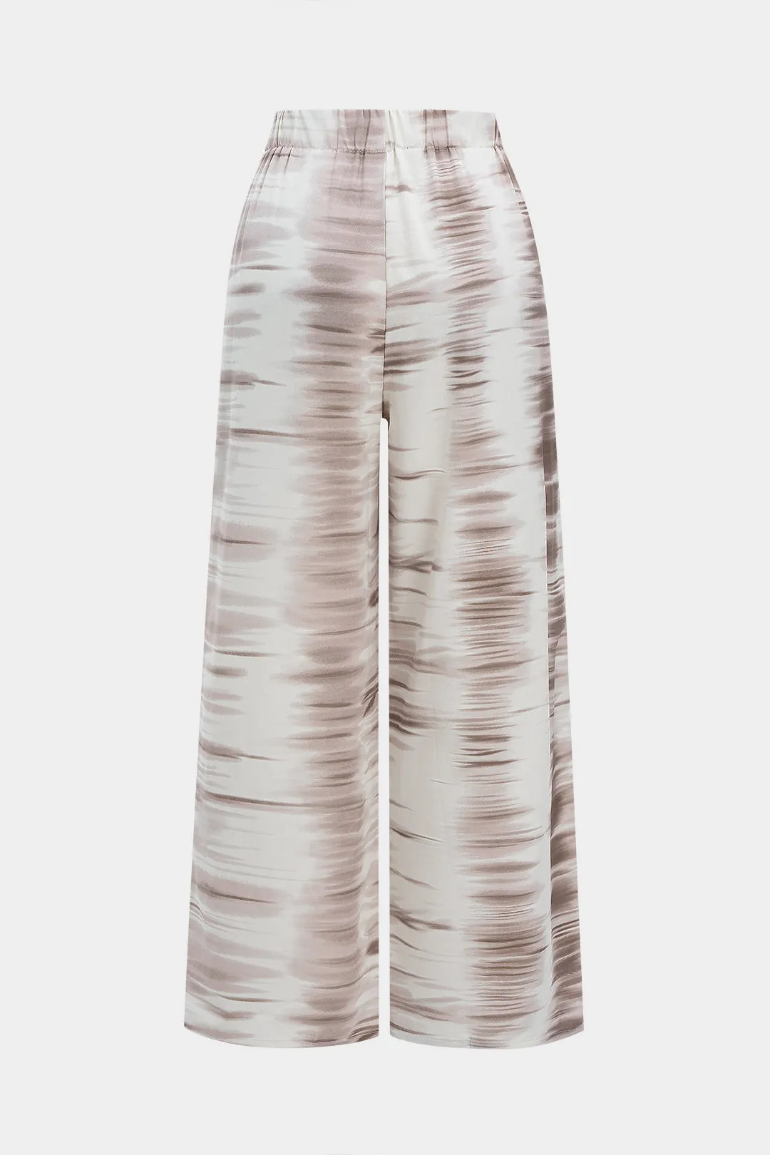Tie Dye Print Drawstring Shirred Waistband Pants sold by Micas product image thumbnail 2