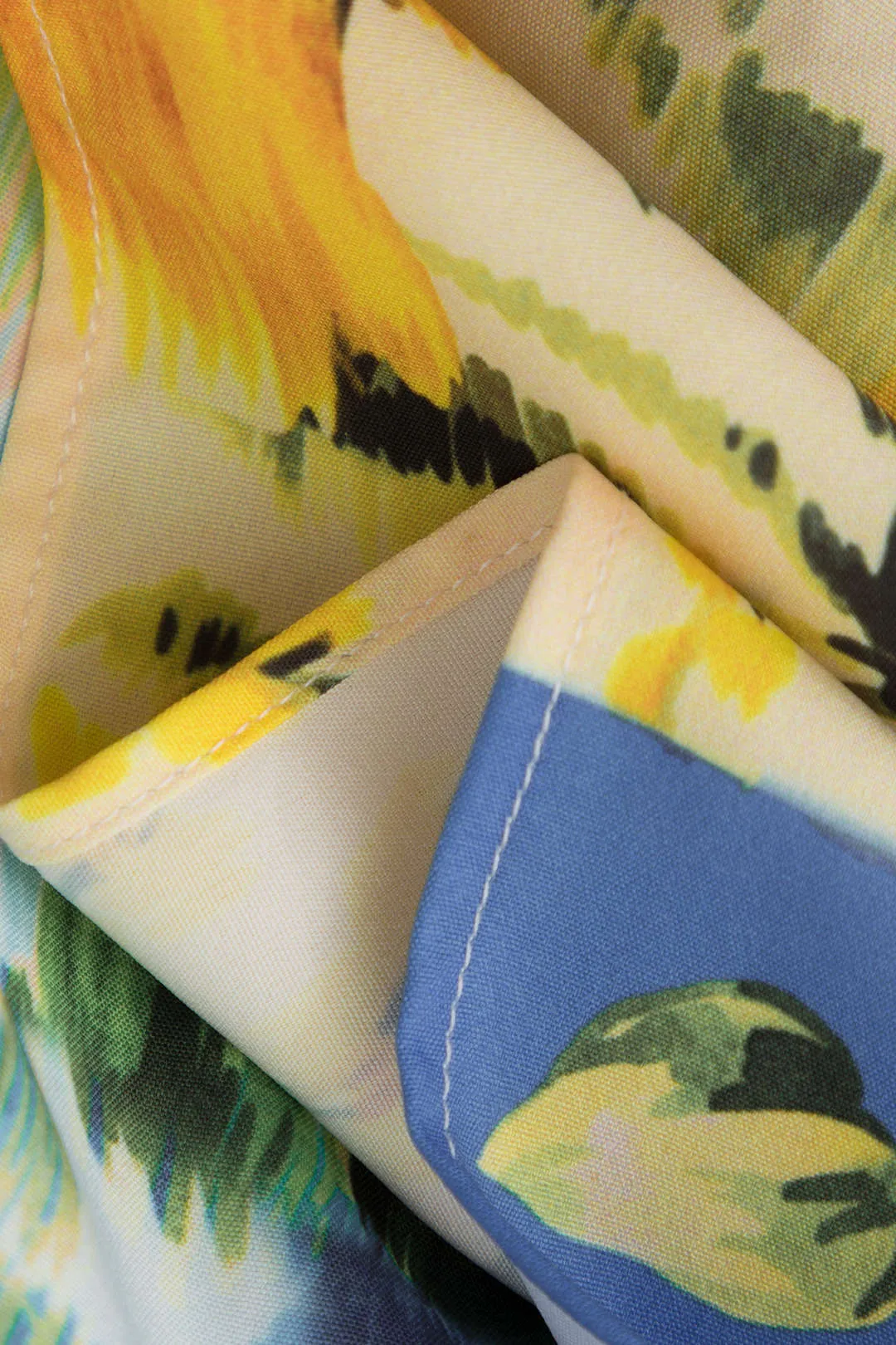 Floral Print Ruched Long Sleeve Bodysuit sold by Micas product image thumbnail 4