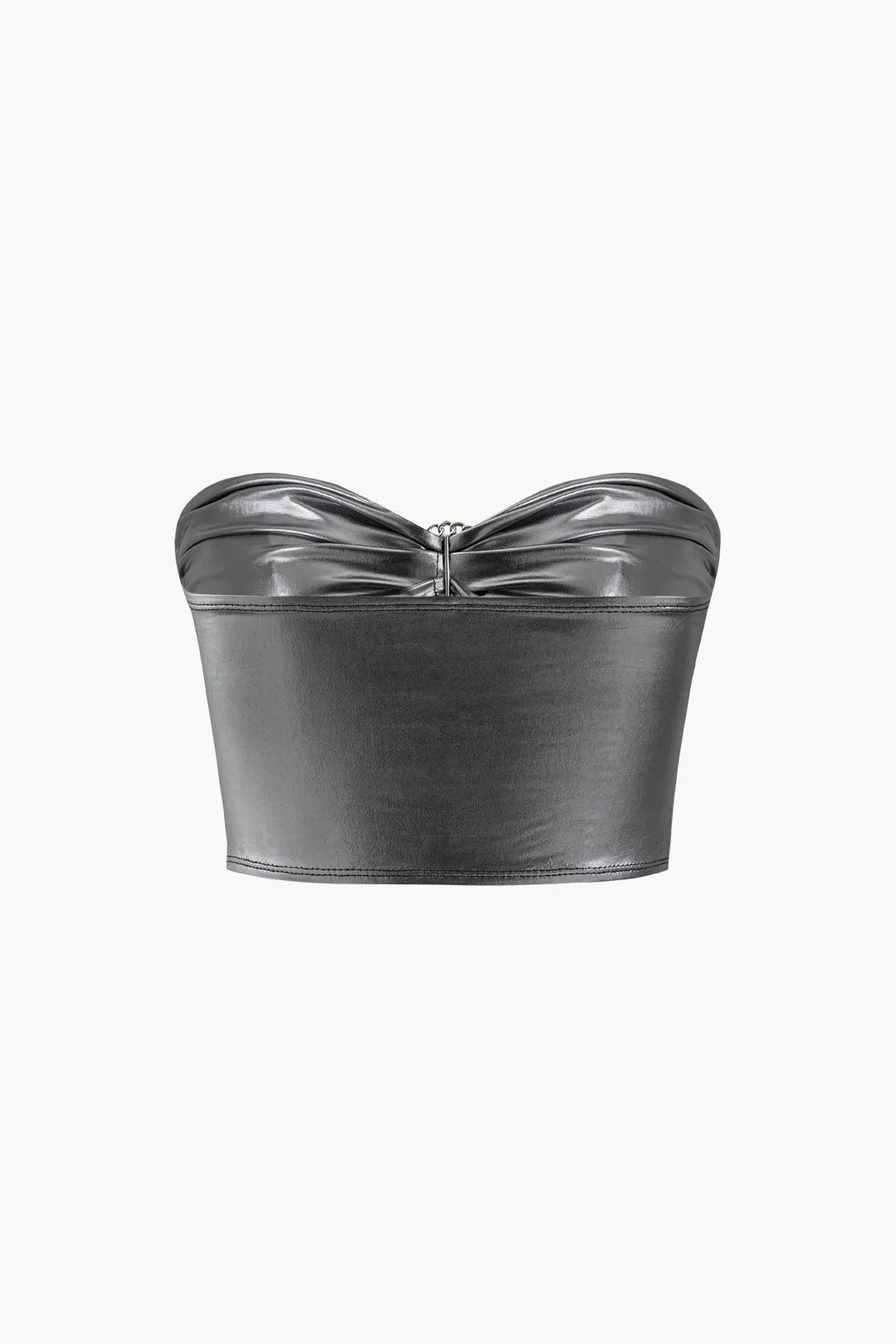 Ruched Cut Out Tube Top sold by Micas product image thumbnail 2