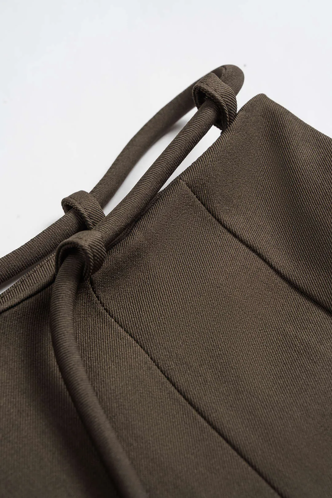 Drawstring High Waist Wide Leg Pants sold by Micas product image thumbnail 3