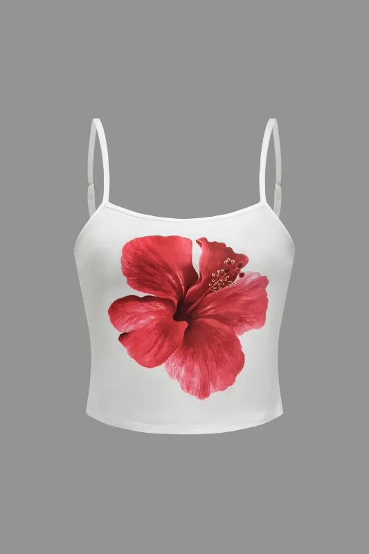 Floral Print Cami Top sold by Micas
