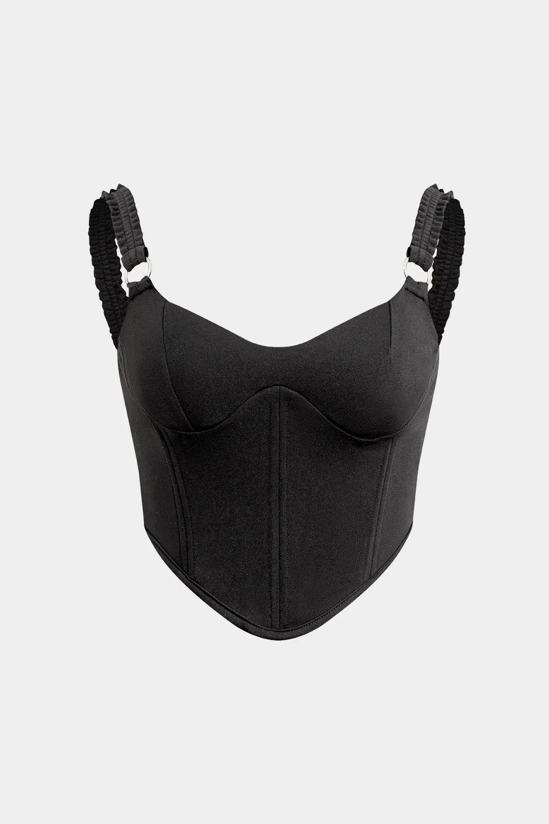 Solid Corset Cami Top sold by Micas