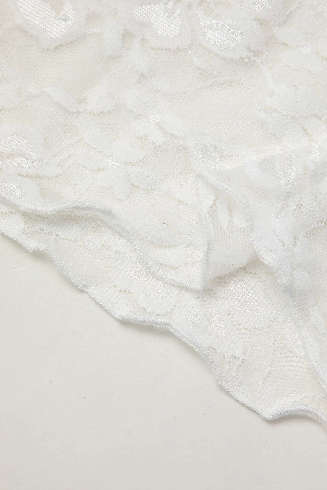 Lace V-Neck Short Sleeve T-Shirt sold by Micas product image thumbnail 5