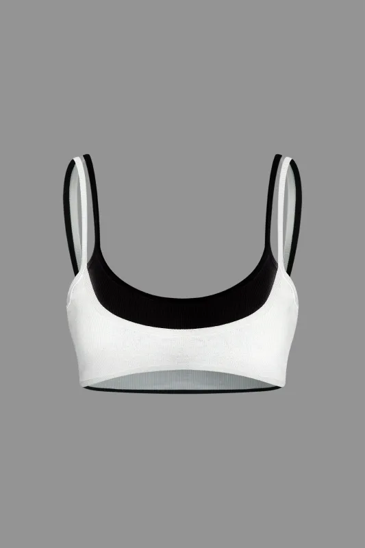 Solid Contrast Cami Top made by Micas