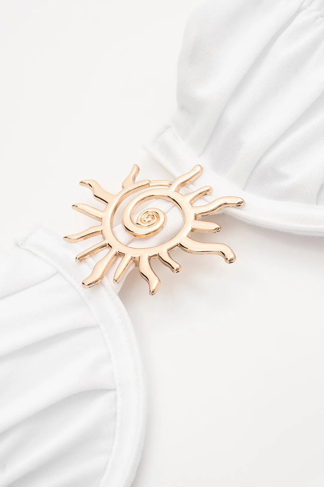 Metallic Tie Back Bikini Set sold by Micas product image thumbnail 3