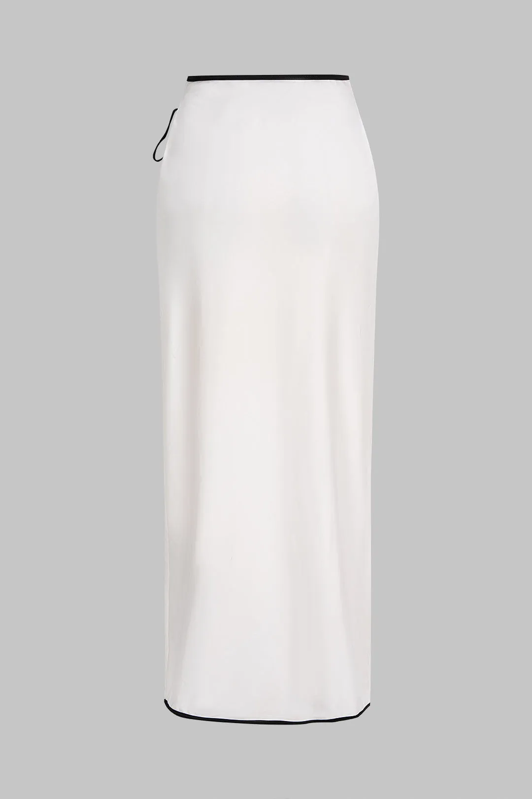 Contrast Tie-Up High Waist Bikini Bottom sold by Micas product image thumbnail 2