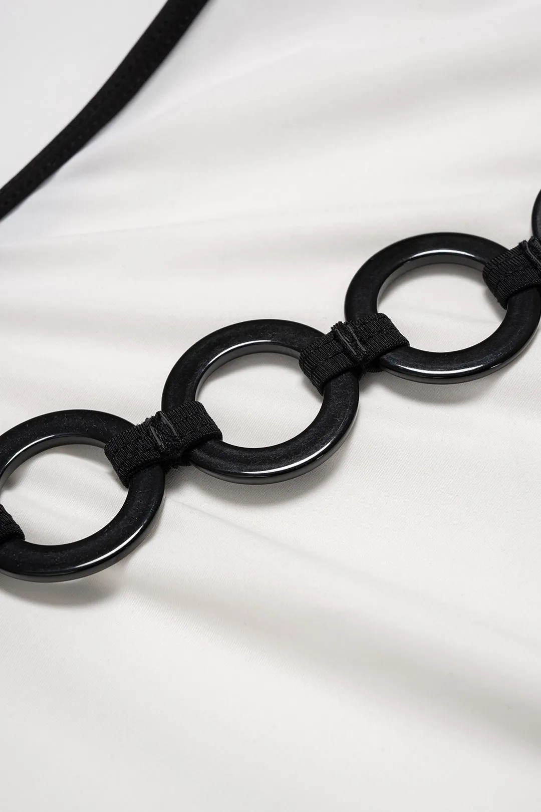 Contrast Tie-Up High Waist Bikini Bottom sold by Micas product image thumbnail 3