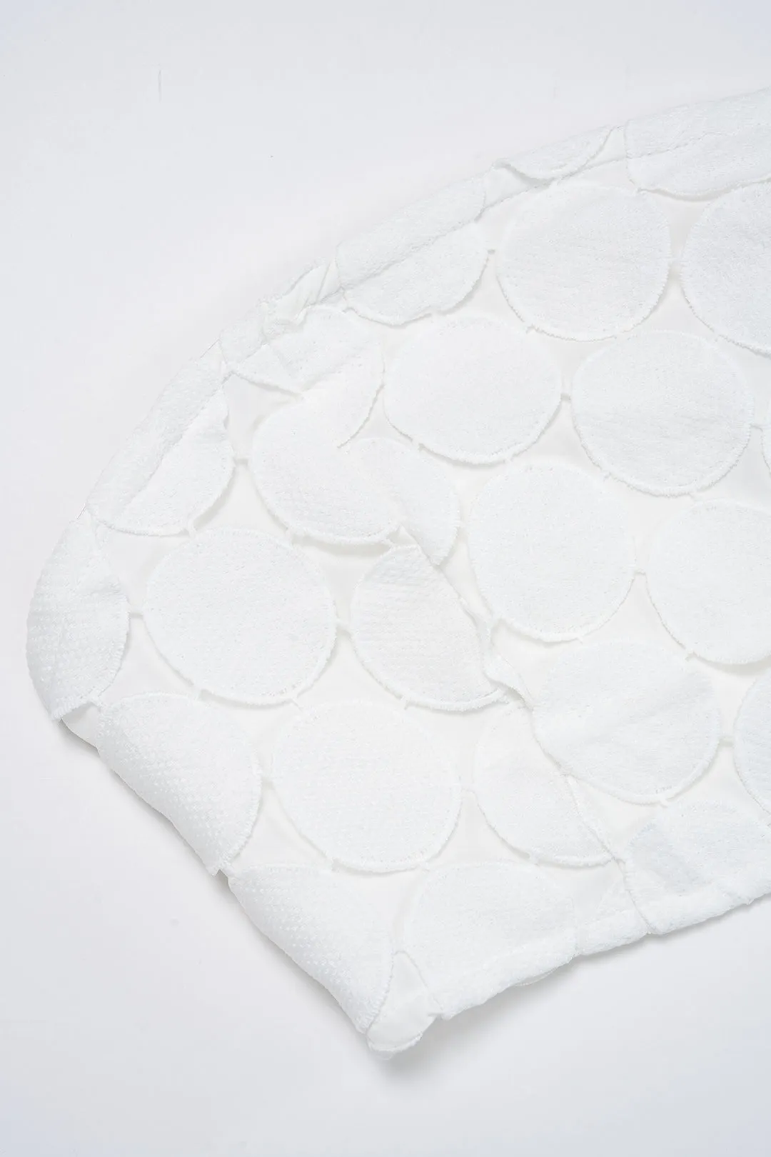 Solid Hollow Out Tube Top And High Waist Zipper Skirt Set sold by Micas product image thumbnail 5