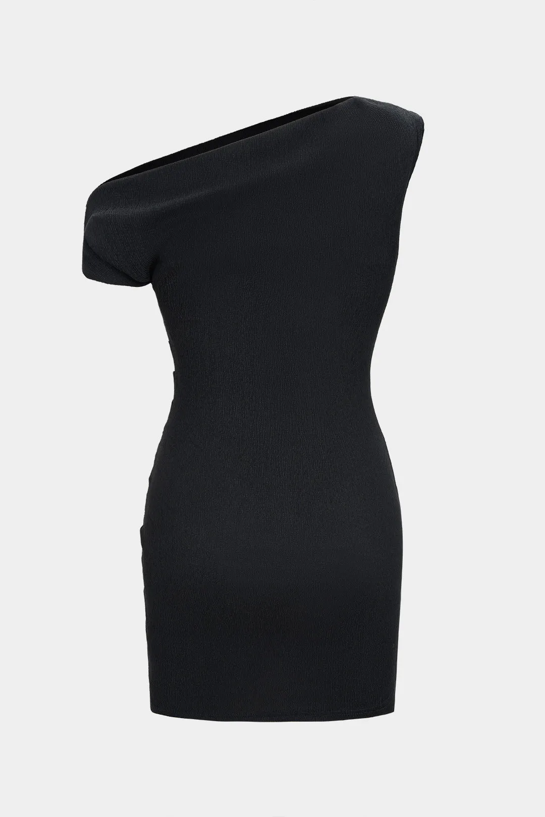 One Shoulder Pleated Sleeveless Dress sold by Micas product image thumbnail 2