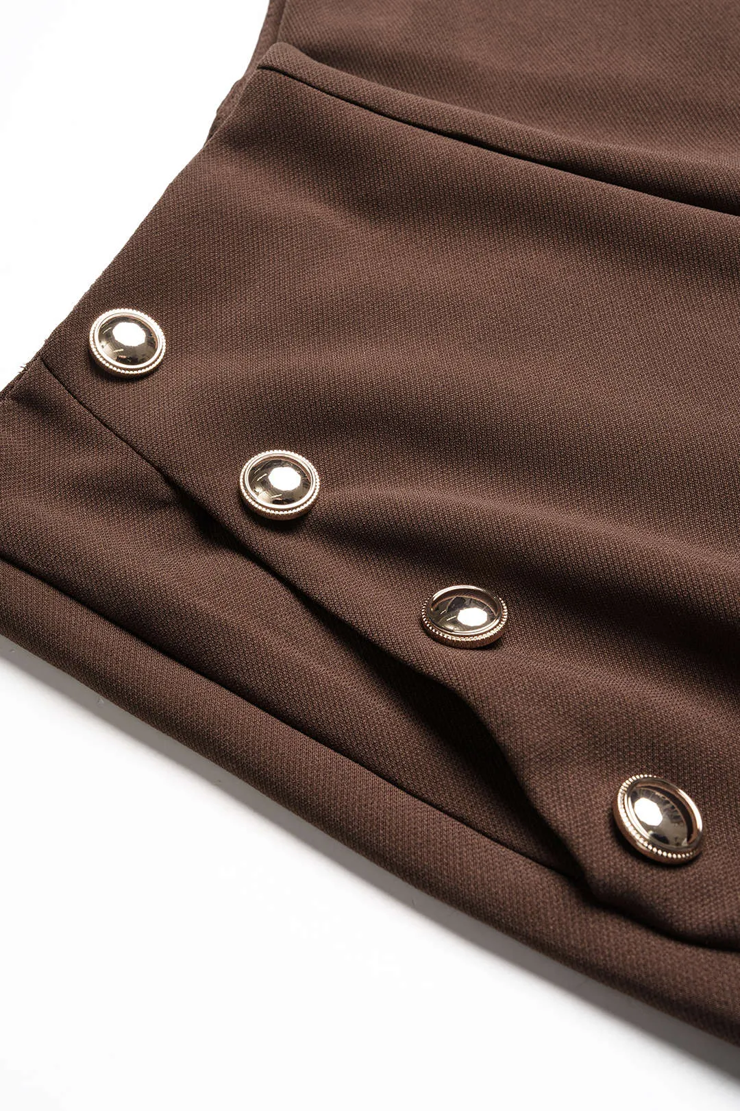 High Waist Button Flared Pants sold by Micas product image thumbnail 3