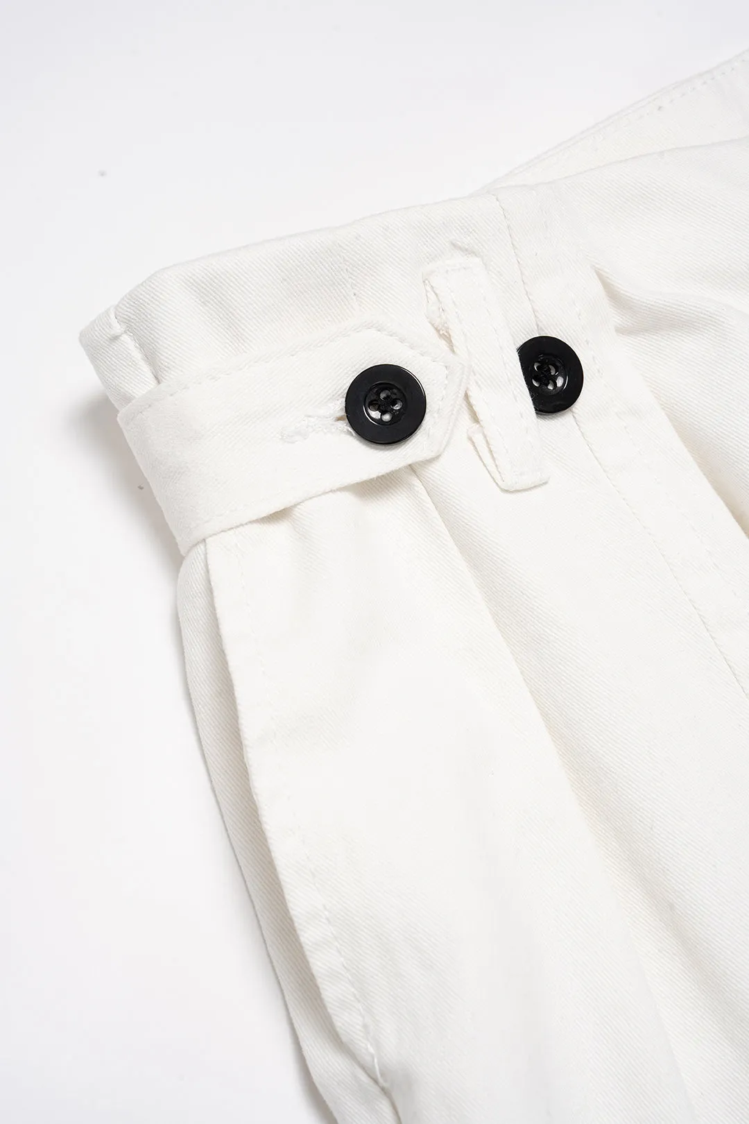 Button High Waist Wide Leg Pants sold by Micas product image thumbnail 4