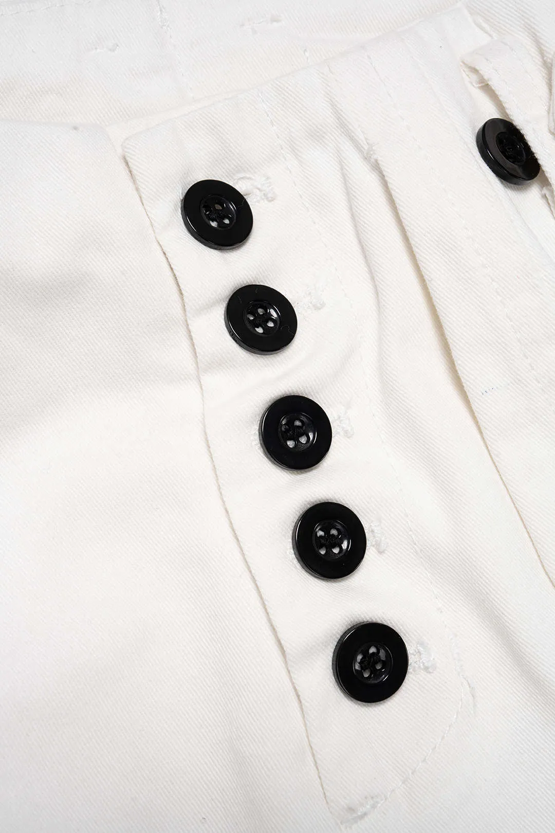 Button High Waist Wide Leg Pants sold by Micas product image thumbnail 3