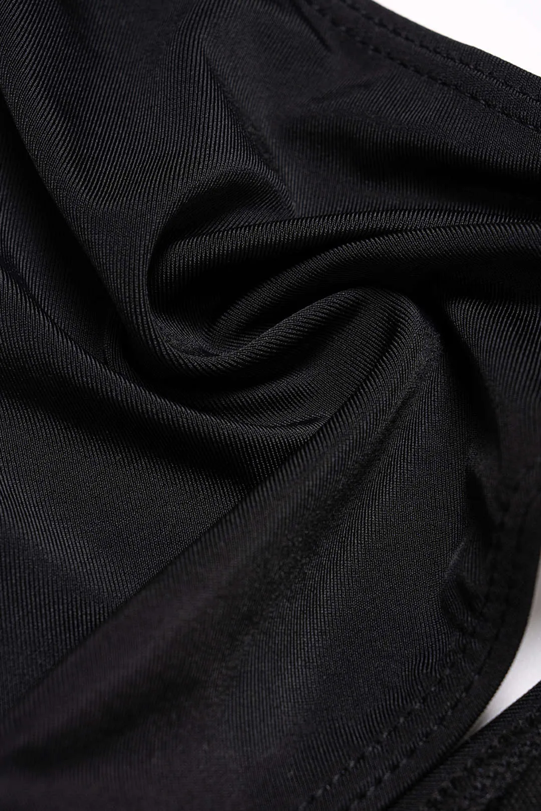 Metallic Decor Asymmetrical One Shoulder Cut Out Swimsuit sold by Micas product image thumbnail 4