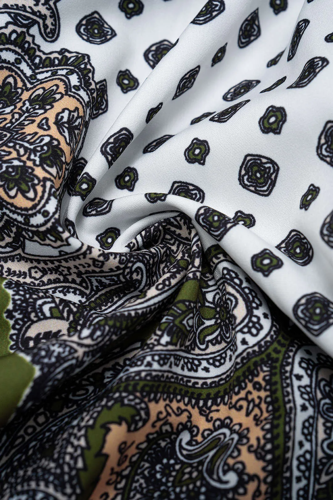 Artistic Print Tie Back Backless Cami Top And Wide Leg Pants Set sold by Micas product image thumbnail 4