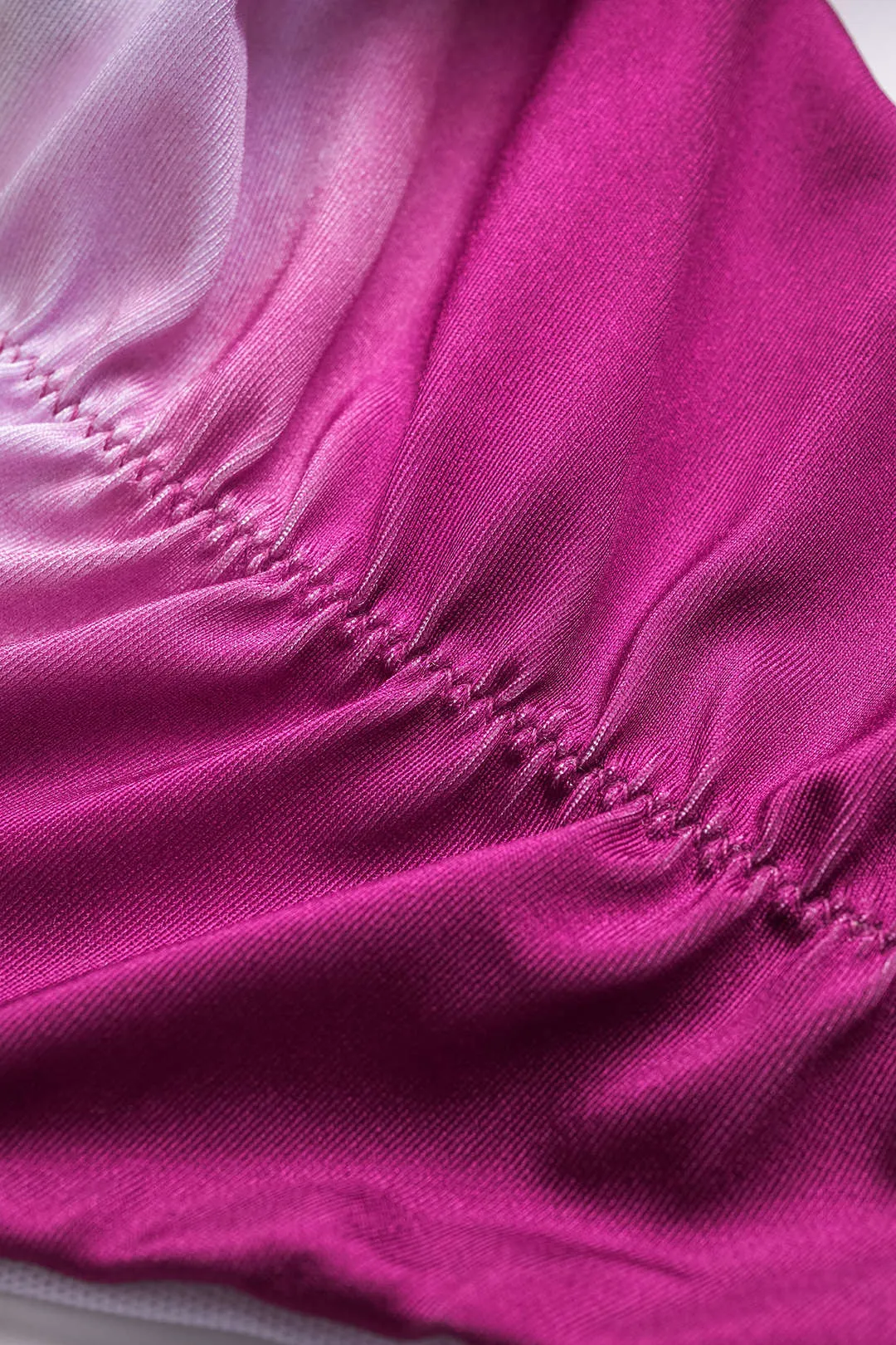 Ombre Print Halter Tie-Up Metallic Bikini Set sold by Micas product image thumbnail 4