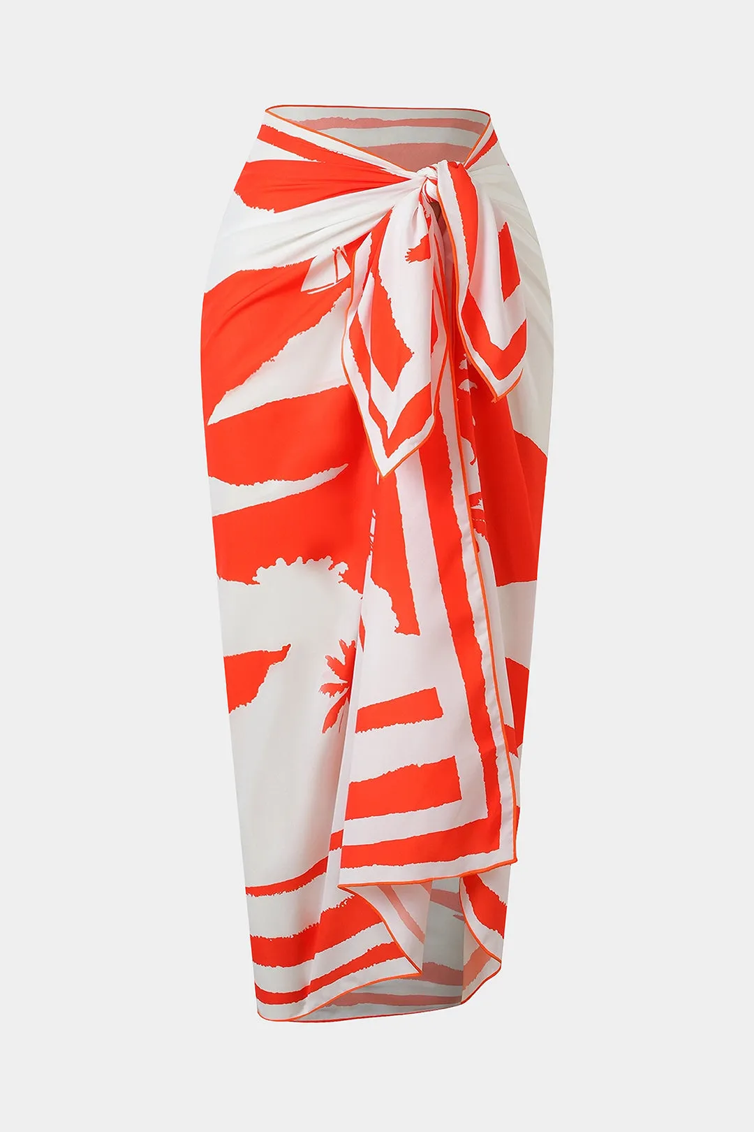 Contrast Tie-Up Bikini Bottom sold by Micas