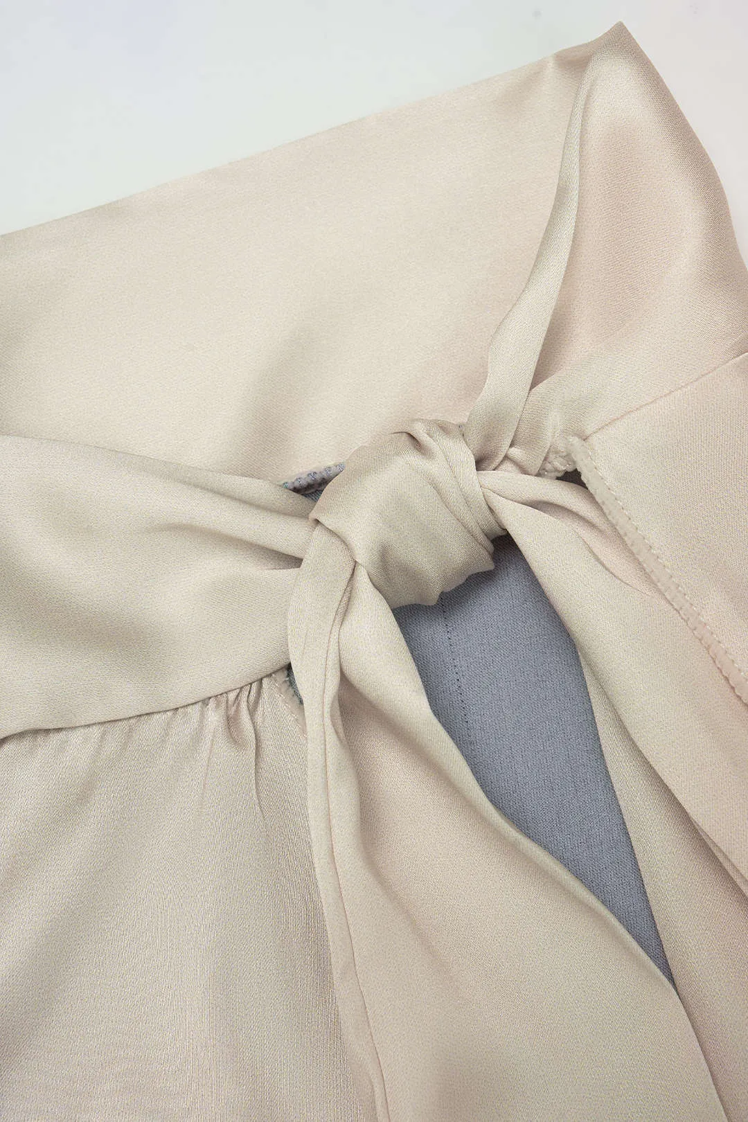 Contrast Floral Print Tie-Up Bikini Set sold by Micas product image thumbnail 3
