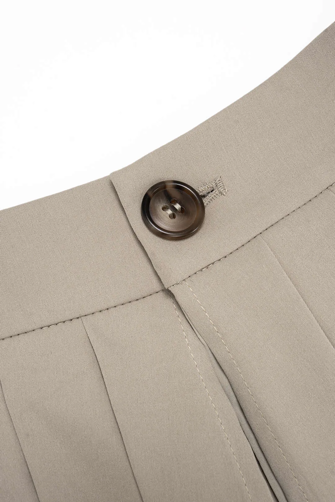 Pleated Button Shorts sold by Micas product image thumbnail 3