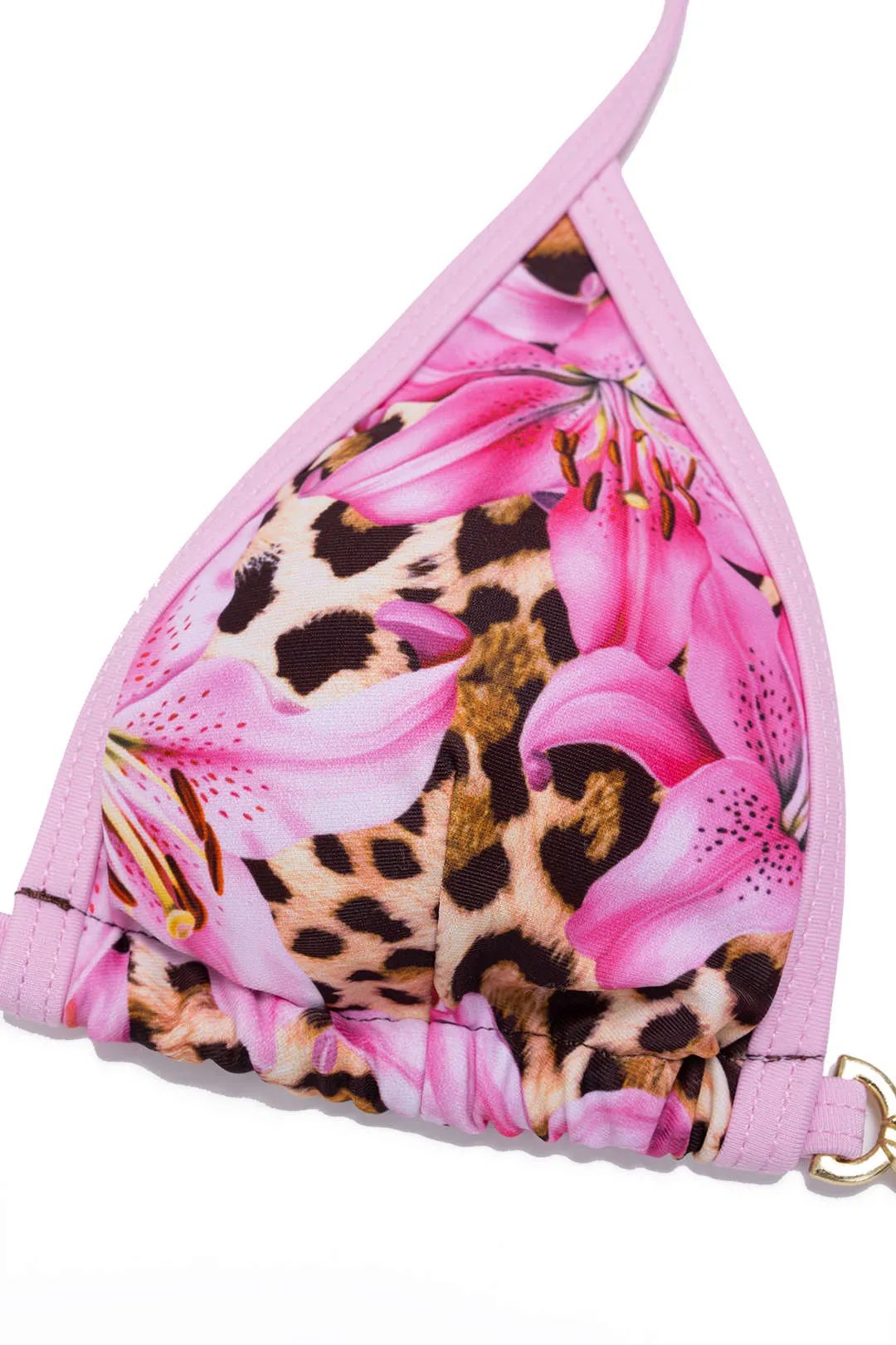 Leopard Print Halter Tie-Up Bikini Set sold by Micas product image thumbnail 5