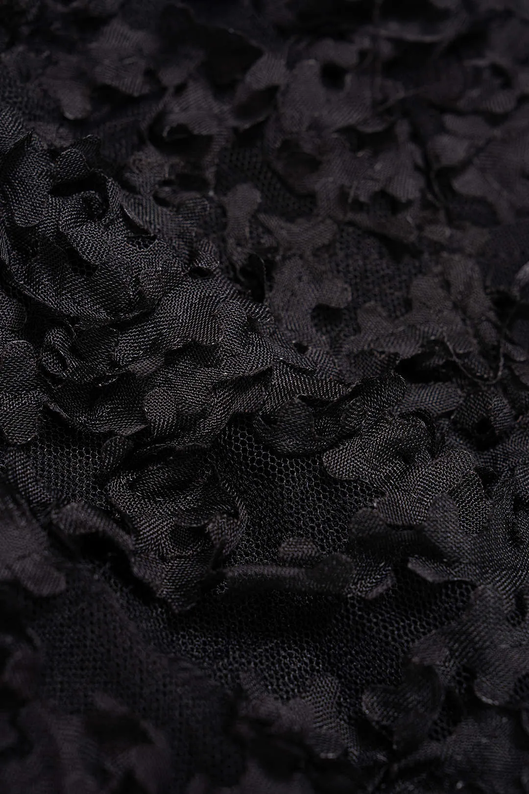 Mesh Tie-Up Smocked Tank Top sold by Micas product image thumbnail 5