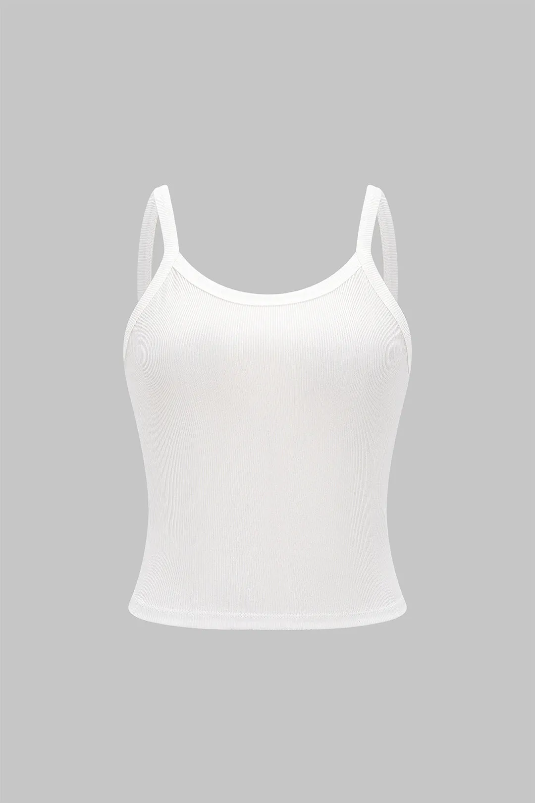 Solid Round Neck Cami Top sold by Micas product image thumbnail 3