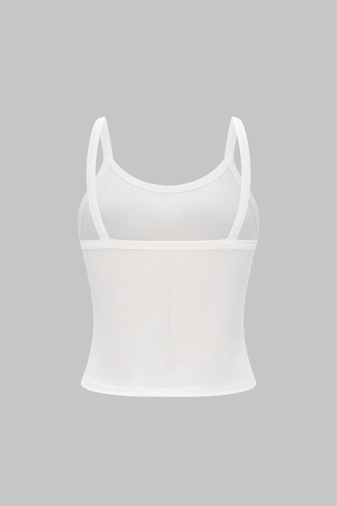 Solid Round Neck Cami Top sold by Micas product image thumbnail 4