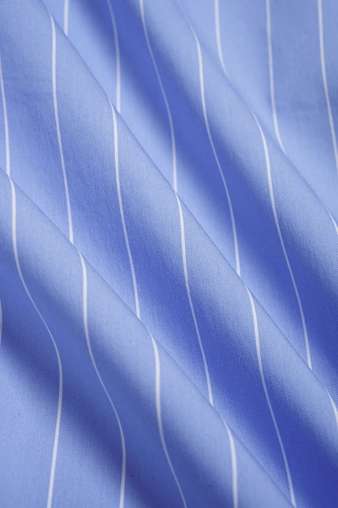 Striped V-Neck Ruched Button Long-Sleeve Top sold by Micas product image thumbnail 5