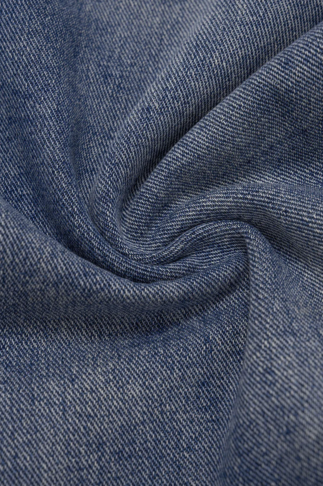 Denim Ripped Letter Seamdetail Straight Leg Jeans sold by Micas product image thumbnail 4