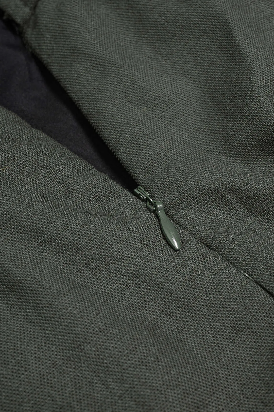 Mock Neck Ruched Short Sleeve Mini Dress sold by Micas product image thumbnail 4